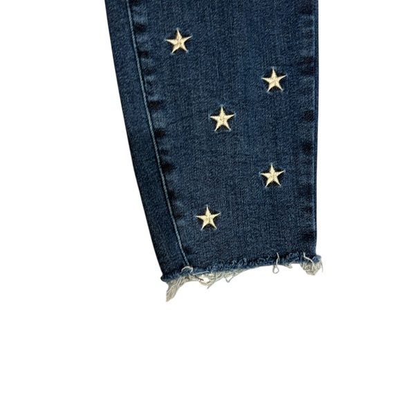 Judy Blue Skinny Blue Jeans with Star Pattern - Picture 4 of 11